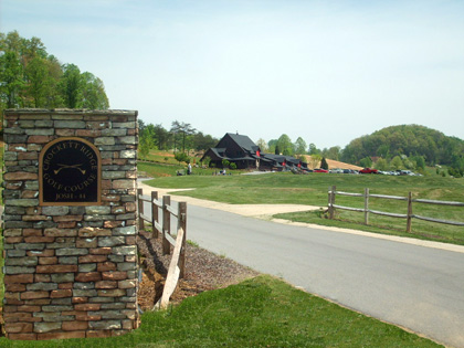 Golf Course entrance