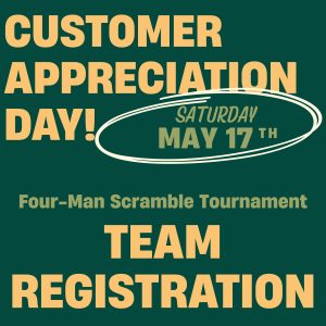 2025 Customer Appreciation Day Tournament (Team Registration)
